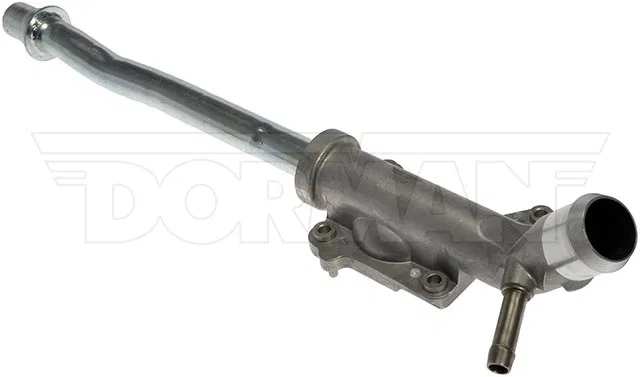 902-1109 – DORMAN Engine Coolant Water Outlet, OE Replacement 90 Degree Neck Silver Aluminum